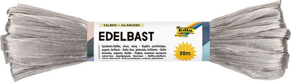 Raffia Edelbast, viscose glänzend, 1 Bund mit 30m, Farbe wählbar