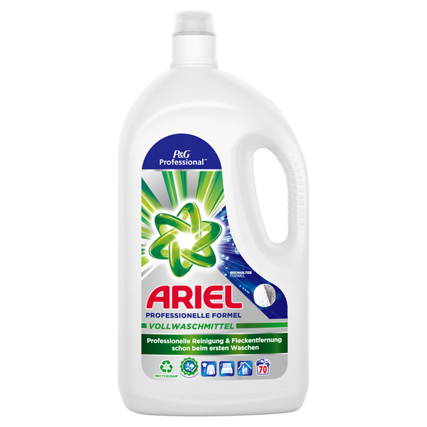 Ariel Professional Vollwaschmittel flüssig, 2 x 70 Waschladungen Ariel Professional Vollwaschmittel flüssig, 2 x 70 Waschladungen