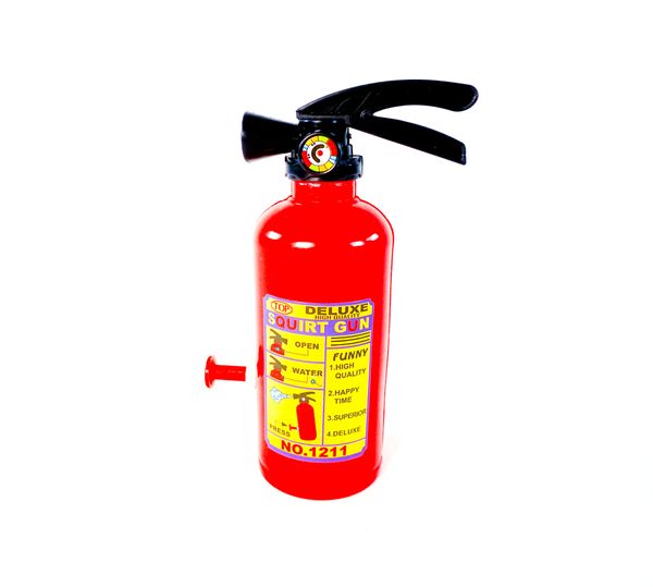 Feuerlöscher, Squirting-Gun, Rot, Gadget, Spielzeug