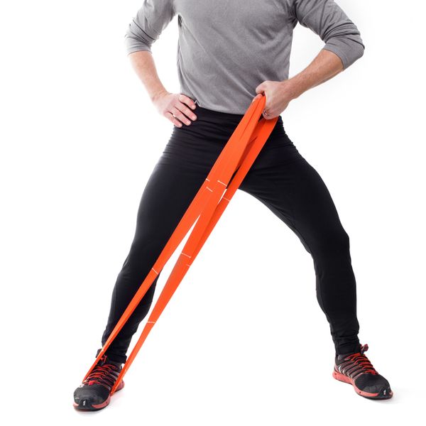 Trainingsband, Resistance Band, Gummiband, Fitnessband, orange