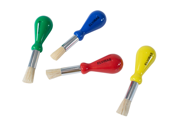 Pinsel, Farbpinsel, Handpinsel, Griff aus Kunststoff, Farbset