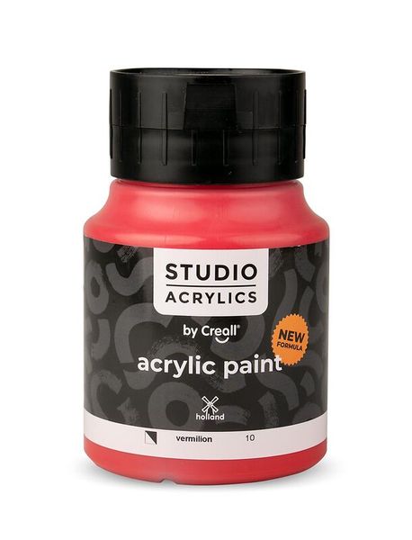 CREALL Acrylfarbe, 500 ml, Farbe wählbar