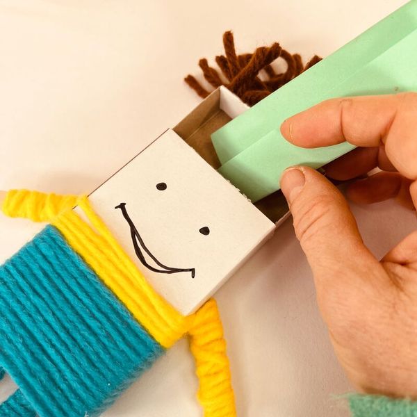FOLIA Streichholzschachteln groß, weiß, 12 Stück