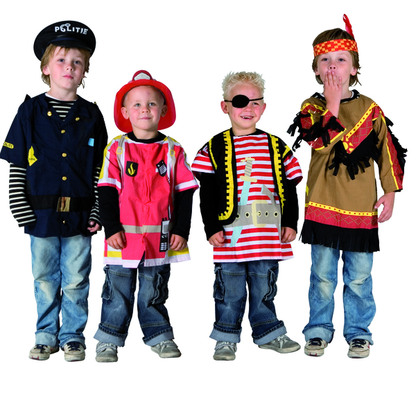 Kinderkostüm, Piraten, Clown/Seeräuber, Astronaut/Abenteuer, Bunte Verkleidung