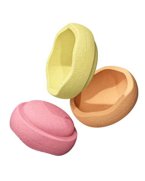 Stapelstein® Original warm pastel, 3er Set