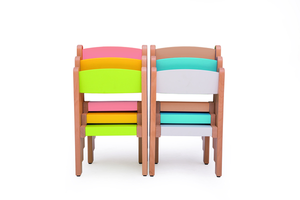 Kinderstuhl mit Lehne Mia, Sitzhöhe (26 / 31 / 35 cm) und Farbe wählbar Kinderstuhl mit Lehne Mia, Sitzhöhe (26 / 31 / 35 cm) und Farbe wählbar