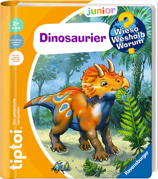RAVENSBURGER tiptoi® Wieso? Weshalb? Warum? junior - Dinosaurier, ab 2 Jahre