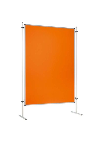 orange board, pinboard, partition, room divider, display board