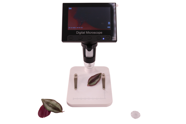 Digitales Mikroskop mit 4,3 Zoll LCD-Display, 720 Pixel, 1000-fache Vergrößerung