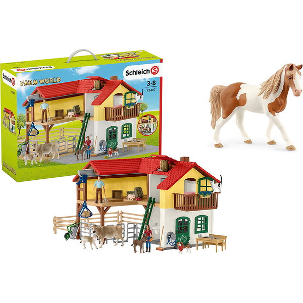 Schleich® Bauernhaus mit Stall und Tieren Schleich® Bauernhaus mit Stall und Tieren