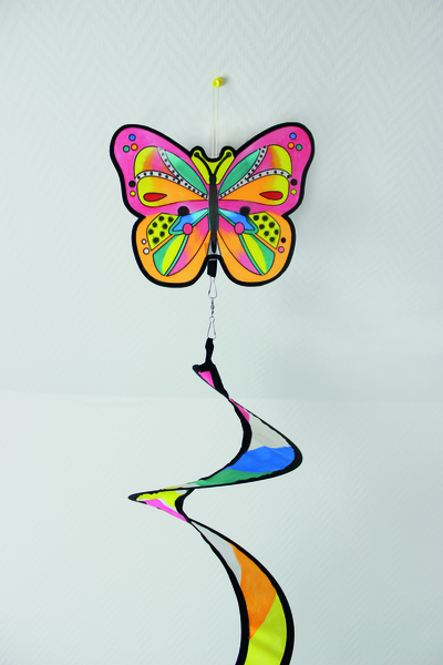 Schmetterling, Windspiel, Luftschlange, Deko, Motiv
