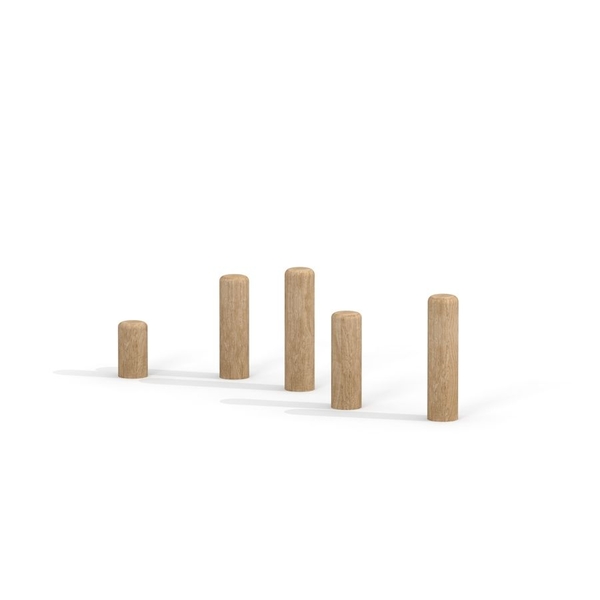 Cape Code Eco, 5 Holzstämme