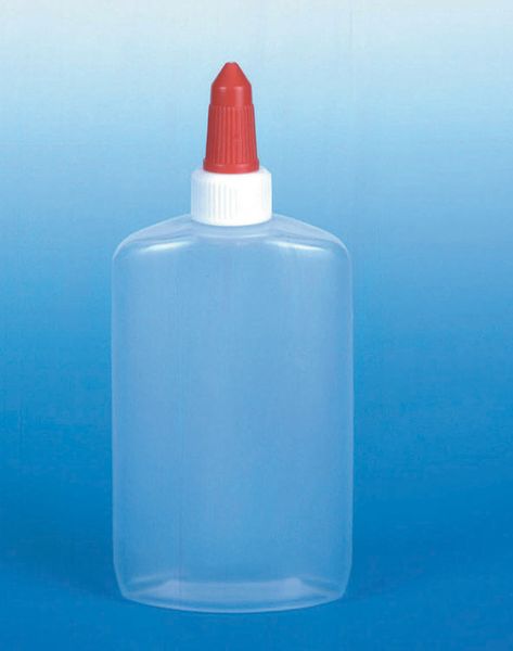 Flasche, Klebstoff, Spitzenflasche, Kunststoffflasche, Kleberflasche
