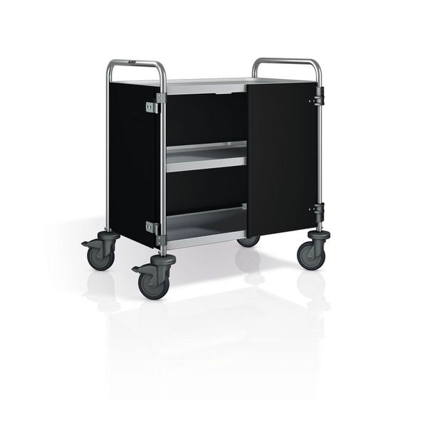Servierwagen SW 8 x 5-3, mit 3-seitiger Verkleidung