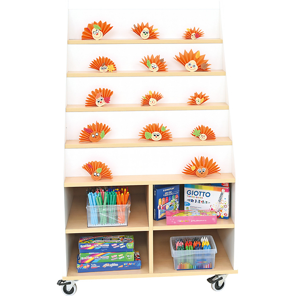 Ausstellungsrollwagen, B 80 x T 52 x H 134,5 cm Ausstellungsrollwagen, B 80 x T 52 x H 134,5 cm