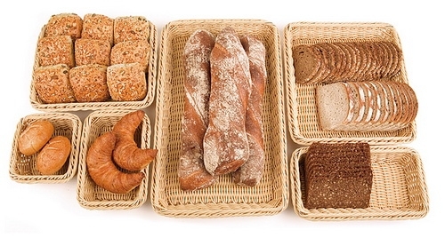 Brot, Brötchen, Croissant, Brotlaibe, Vollkorn