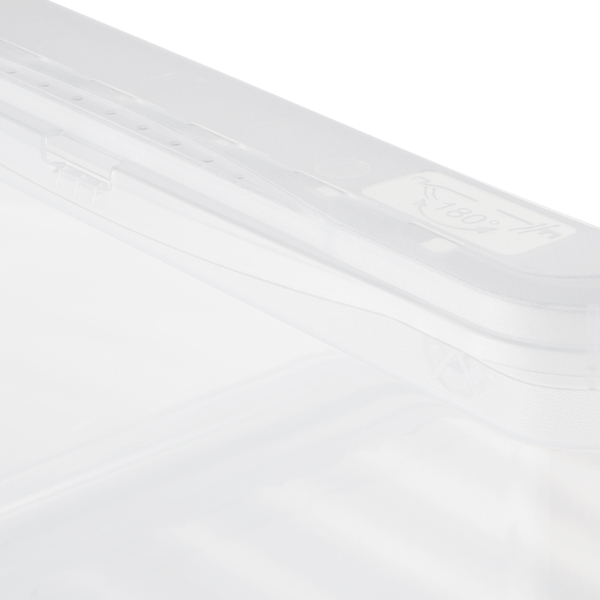 transparent, plastic, Deckel, Kiste, Aufbewahrung