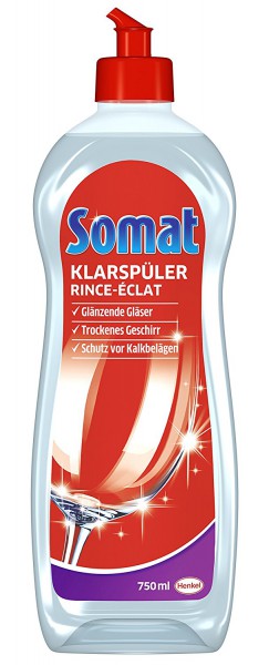 Klarspüler, Spülmittel-Flasche, Glänzende Gläser, 750 ml, Rince-eclat