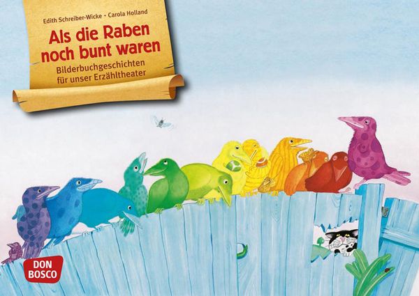 Kamishibai Bildkartenset - Als die Raben noch bunt waren Kamishibai Bildkartenset - Als die Raben noch bunt waren