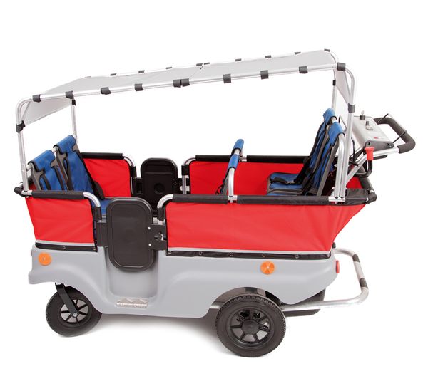 WINTHER Sonnenschutz für den E-Turtle Kinderbus  WINTHER Sonnenschutz für den E-Turtle Kinderbus