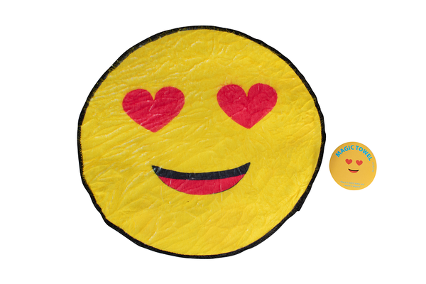 Magisches Handtuch, Smiley, 6 Stk.