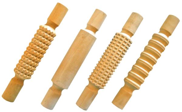 Nudelholz-Set, 4er Set