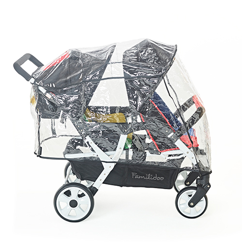 FAMILIDOO Lidoo City BB, leichtgewichtiger 4-Sitzer Kinderwagen für Neugeborene bis zum Kleinkind (SONDERANGEBOT)