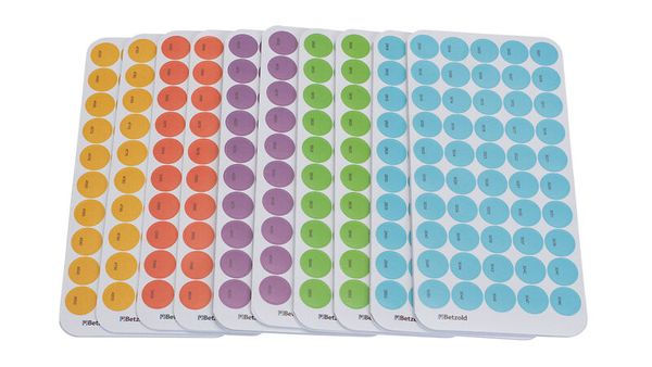 BETZOLD Tellimero EDU Stickerbogen-Set, Farbe wählbar