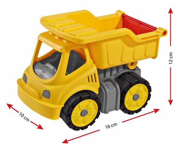 BIG Power-Worker Mini Kipper, Kunststoff, 16 x 10 x 11,5 cm, 2-5 Jahre BIG Power-Worker Mini Kipper, Kunststoff, 16 x 10 x 11,5 cm, 2-5 Jahre