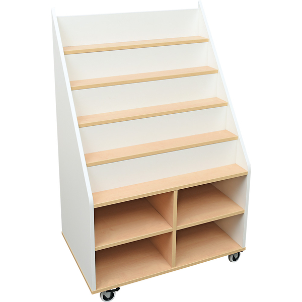 Regal, Ausstellungsständer, Holzregal, Holzschale?, rollen