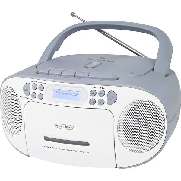 Reflexion CD-Player, inkl. USB und Kassettenwiedergabe Reflexion CD-Player, inkl. USB und Kassettenwiedergabe