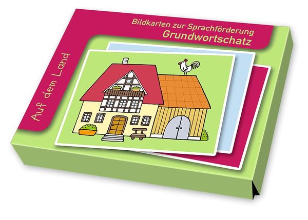 Bildkarten zur Sprachförderung: Grundwortschatz Auf dem Land