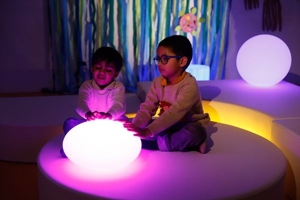 Beleuchteter Kiesel Beleuchteter Kiesel