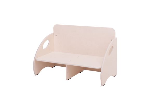 Sofa ohne Sitzauflage, natur  Sofa ohne Sitzauflage, natur