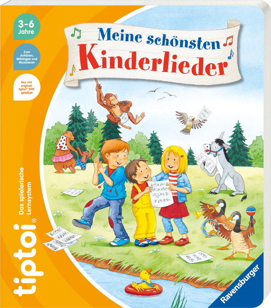 RAVENSBURGER tiptoi® Meine schönsten Kinderlieder, ab 3 Jahre RAVENSBURGER tiptoi® Meine schönsten Kinderlieder, ab 3 Jahre