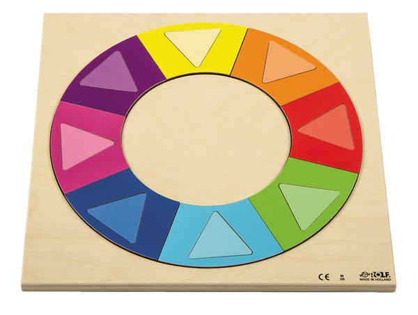 Puzzle Regenbogenkreis, 16 Teile, ab 3 Jahre