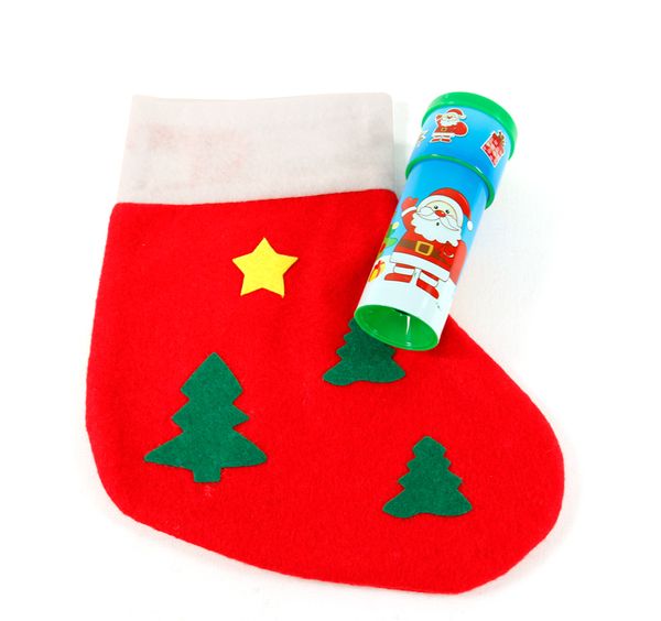 Weihnachtsstrumpf, Stoffsocke, Weihnachtsdekoration, Kleiner Weihnachtsbaum, Lackschutz (Aufblasbares)