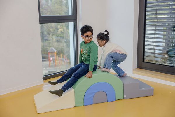 KITAEINKAUF Bewegungsparcours Schaumstoff, Kunstleder, 5-teiliges Set