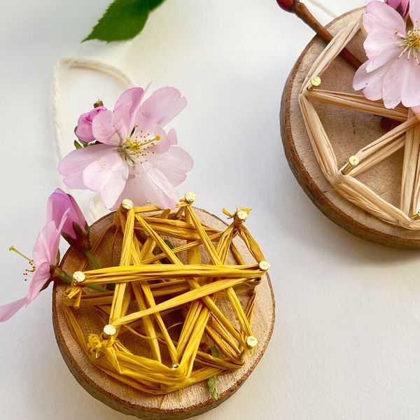 Holzscheiben mit Loch, Sortiment 4-7 cm, Stärke 5 mm, 25 Stück Holzscheiben mit Loch, Sortiment 4-7 cm, Stärke 5 mm, 25 Stück