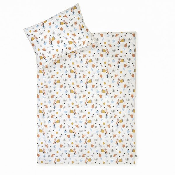 JULIUS ZÖLLNER Bettwäsche Crazy Flowers, 100% Bio-Baumwolle, 100x135 cm JULIUS ZÖLLNER Bettwäsche Crazy Flowers, 100% Bio-Baumwolle, 100x135 cm