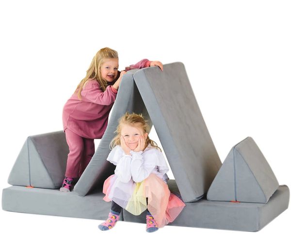 Kletterhilfe, Schaumstoff, Aufbau-Spielset, Konstruktionsbaustein, Schaumstoffmatte