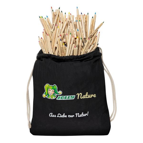 JOLLY Nature KITA-Stifte im Bio-Sportbeutel, 250 Stifte in 10 Farben, 2,1 kg JOLLY Nature KITA-Stifte im Bio-Sportbeutel, 250 Stifte in 10 Farben, 2,1 kg