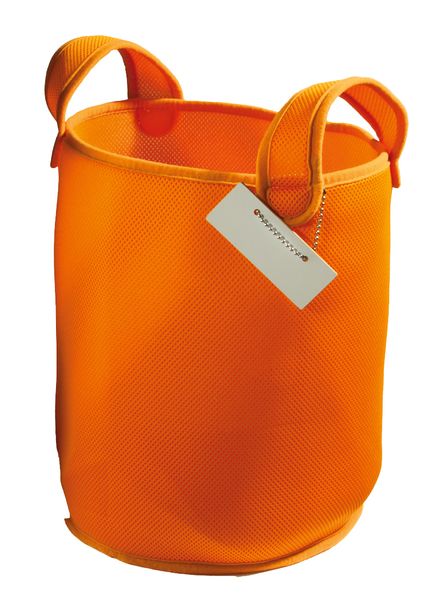Eimer, Korb, Tasche, Orange, Kunststoff?