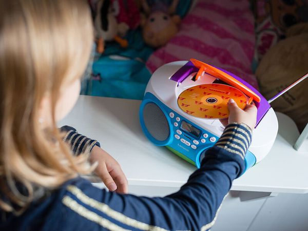 Kinder CD-Player, Spielzeugradio, Kassettenspieler, Kinderzimmer