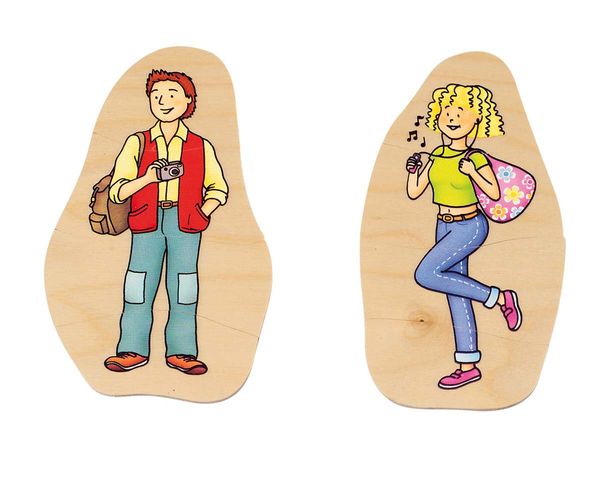 Lagen-Puzzle Oma & Opa, 40 Teile, ab 4 Jahre Lagen-Puzzle Oma & Opa, 40 Teile, ab 4 Jahre