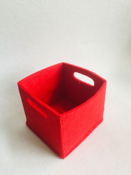 Filzkorb rot, 16 x 16 x 14 cm Filzkorb rot, 16 x 16 x 14 cm