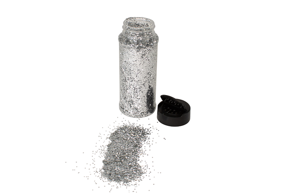 Feines Bio Glitter, 2 Dosen je 85g (gold & silber)