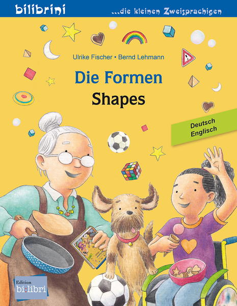 Kinderbuch, Formen, Shapes, Tierfigur, Alphabet/ zweisprachig