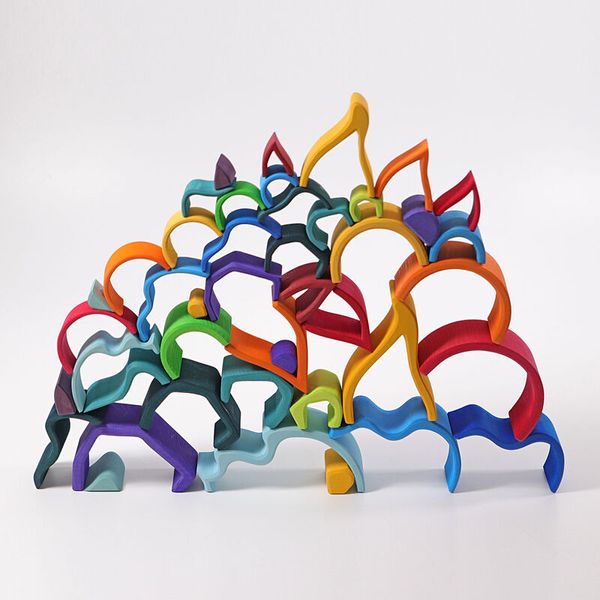 GRIMM´S Elemente-Set - Feuer, Wasser, Erde, Regenbogen, ab 1 Jahr