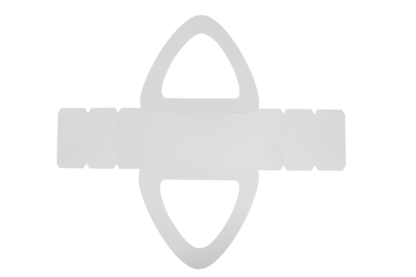 Laternen-Rohlinge Triangel, Farbe wählbar